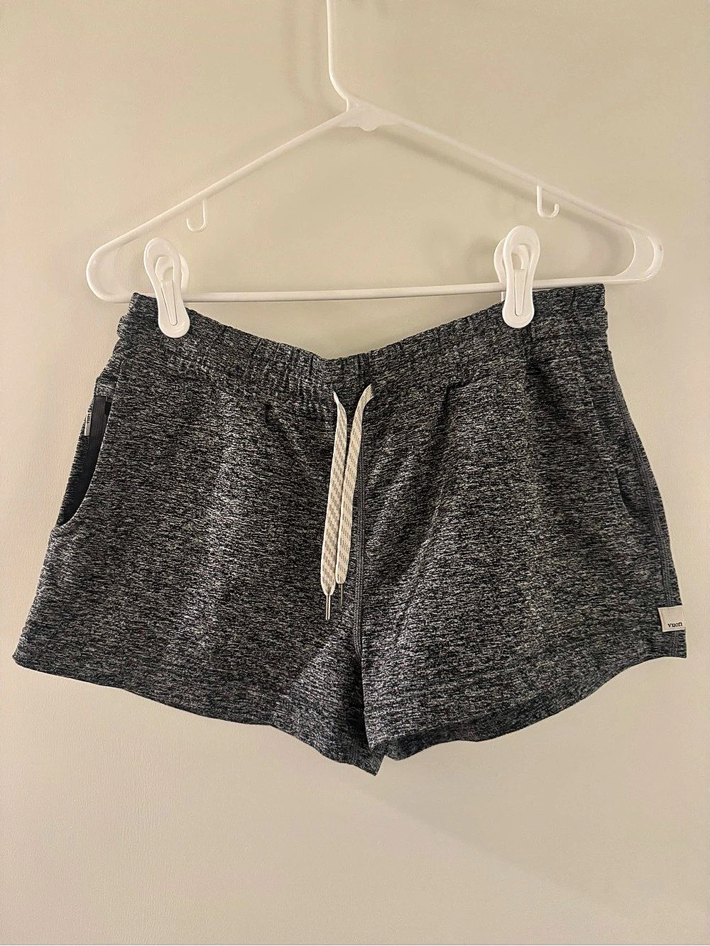 Vuori Halo Performance Short Gray Athletic Shorts